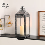 Nordic Wrought Iron 
Nordic Wrought Iron Candle Holder (Lantern Style)