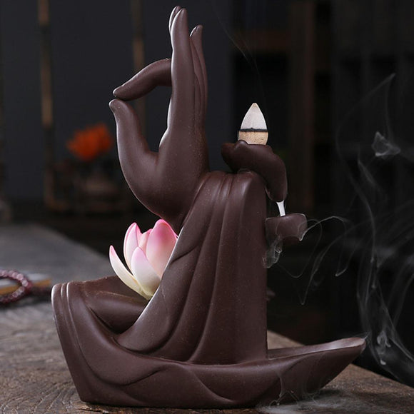 Purple Sands Zen Backflow Incense Burner