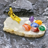 7 Chakra Miner Natural Energy & Healing Crystal Quartz