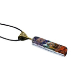 7 Chakra Healing Crystal, Positive Energy Pendant Necklace