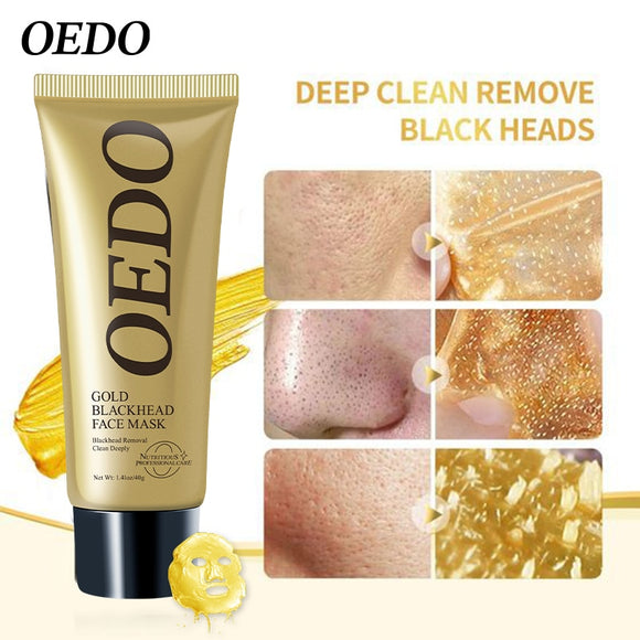 OEDO Gold Blackhead Mask Improves Facial Moisturizes & Rejuvenates Skin