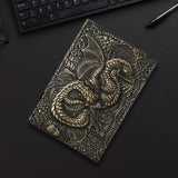 Embossed Journal 3D Flying Dragon