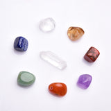 7 Chakra Healing Crystals - Polished Tumbled Stones Set W/Pouch