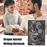 Embossed Journal 3D Flying Dragon