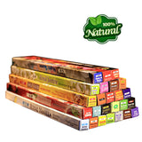 100% Natural Assorted Floral Incense Sticks (Gift pk 200 Sticks)