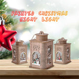 Wooden Lighted Christmas Series Houses