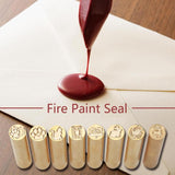 1PC Brass Sealing Wax Stamp