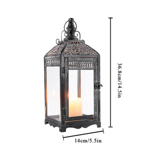 Nordic Wrought Iron 




Nordic Wrought Iron Candle Holder (Lantern Style)