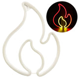 Neon LED Flame Light