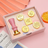 New Wax Seal Stamp Set Gift Box