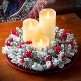 Christmas Candle Garland