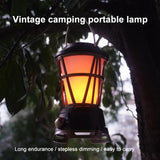 Outdoor LED Solar Kerosene Style Lantern