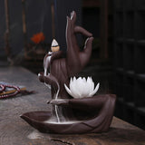 Purple Sands Zen Backflow Incense Burner