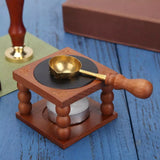 Retro Sealing Wax Stove & Spoon Craft Gift