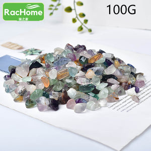 RocHome DIY Natural Crystal Chips - Making Jewelry, Aquarium Gravel, Decor