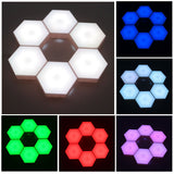 RGB APP Controlled LED Hexagon Light Creative Colorful Night Light