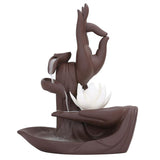 Purple Sands Zen Backflow Incense Burner