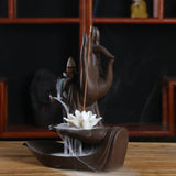 Purple Sands Zen Backflow Incense Burner