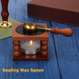 Retro Sealing Wax Stove & Spoon Craft Gift