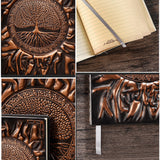 Vintage Tree Of Life Journals Handcraft Embossed Leather Cover