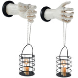 Halloween 2 pk Scary Hands LED Lantern Decorations