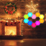 RGB APP Controlled LED Hexagon Light Creative Colorful Night Light