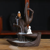 Purple Sands Zen Backflow Incense Burner