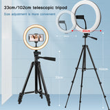 Led Selfie Photo Ring Light, Remote Control, With Tripod Stand Holder