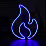 Neon LED Flame Light