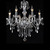 Ridgeyard Modern Luxurious Crystal Chandelier (6 Lights)