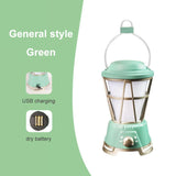 Outdoor LED Solar Kerosene Style Lantern