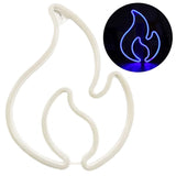 Neon LED Flame Light